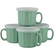 10 Strawberry Street 16oz Soup Mug Set of 4