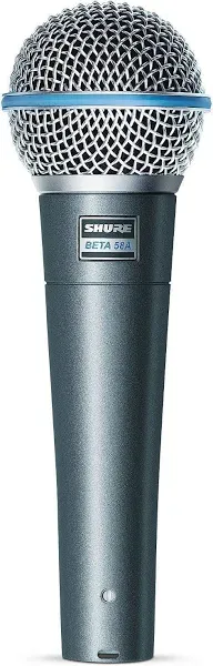 Shure BETA 58A Supercardioid Dynamic Microphone