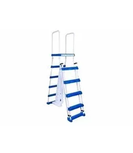 Swimline Ladder 58.3&#034;x5.9&#034;x19.<wbr/>8&#034; Above Ground Pool A Frame w Barrier Heavy Duty