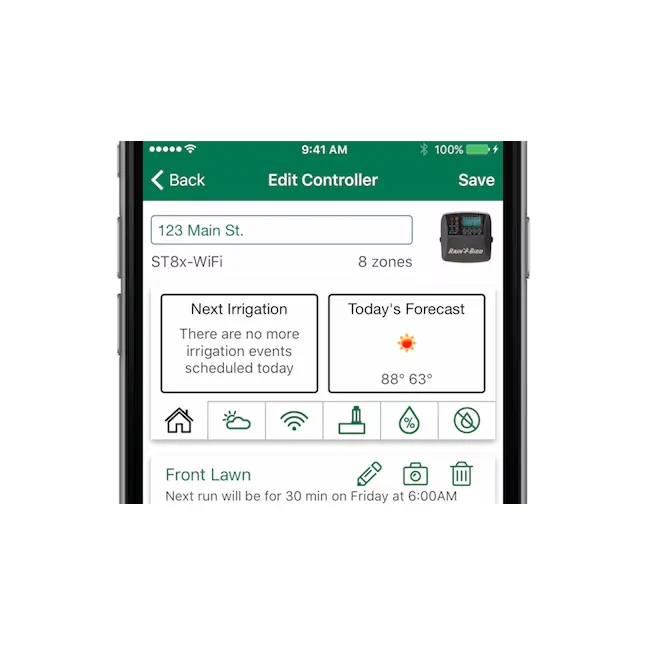 Rain Bird 8-Station Digital Wi-Fi Compatible Irrigation Timer