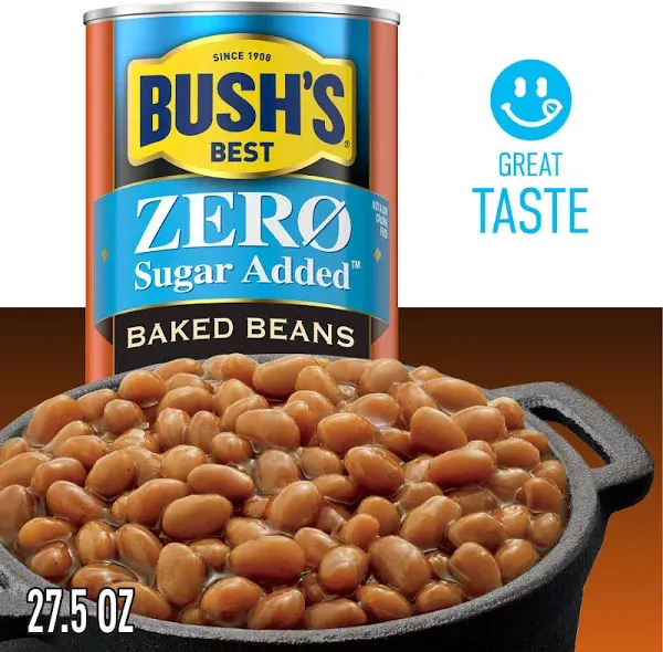 Bush's Best Baked Beans Zero Sugar Added