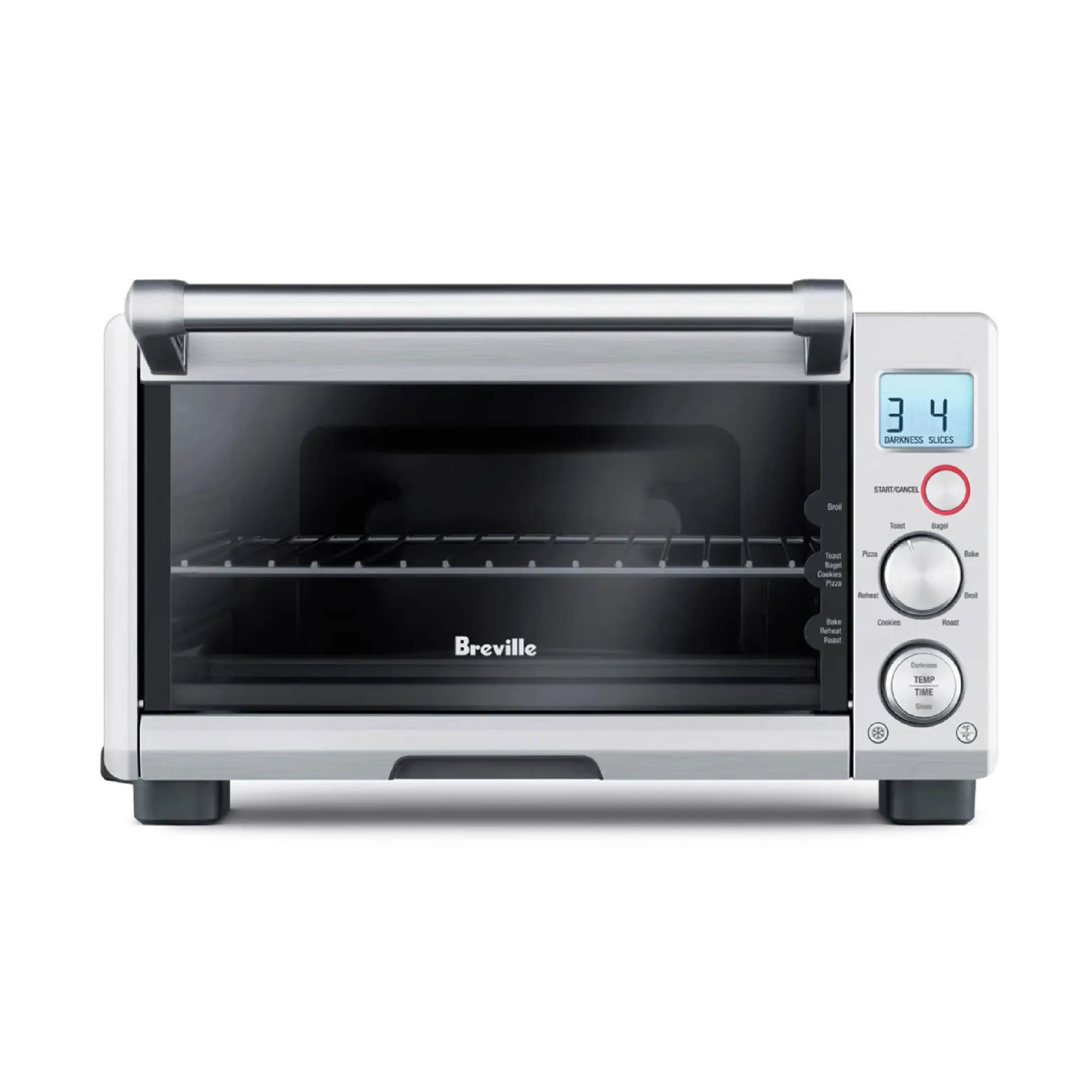 Breville Compact Convection Smart Oven - 1.6 cu ft - Stainless Steel