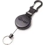 KEY-BAK SECURIT SD Retractable Keychain, 36&#034; Retractable Cord, 15oz. Retraction,