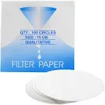 Eisco Premium Filter Paper, 15cm, Pack of 100 JJ350550