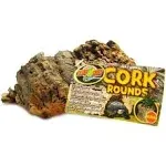 DBDPet All Natural Virgin Medium Cork Round or Half-Round for Reptiles - Includes Pro-Tip Guide - Create a Forest in Your Terrarium