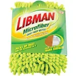 Libman Green Microfiber Dust Mop Refill Pad #196 Attachment Style Clip-on