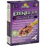 Ezekiel 4:9 Organic Sprouted Grain Cereal, Cinnamon Raisin, 16 Ounce (Pack of 6)