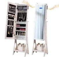 KEDlan Upgraded Jewelry Armoire Organizer