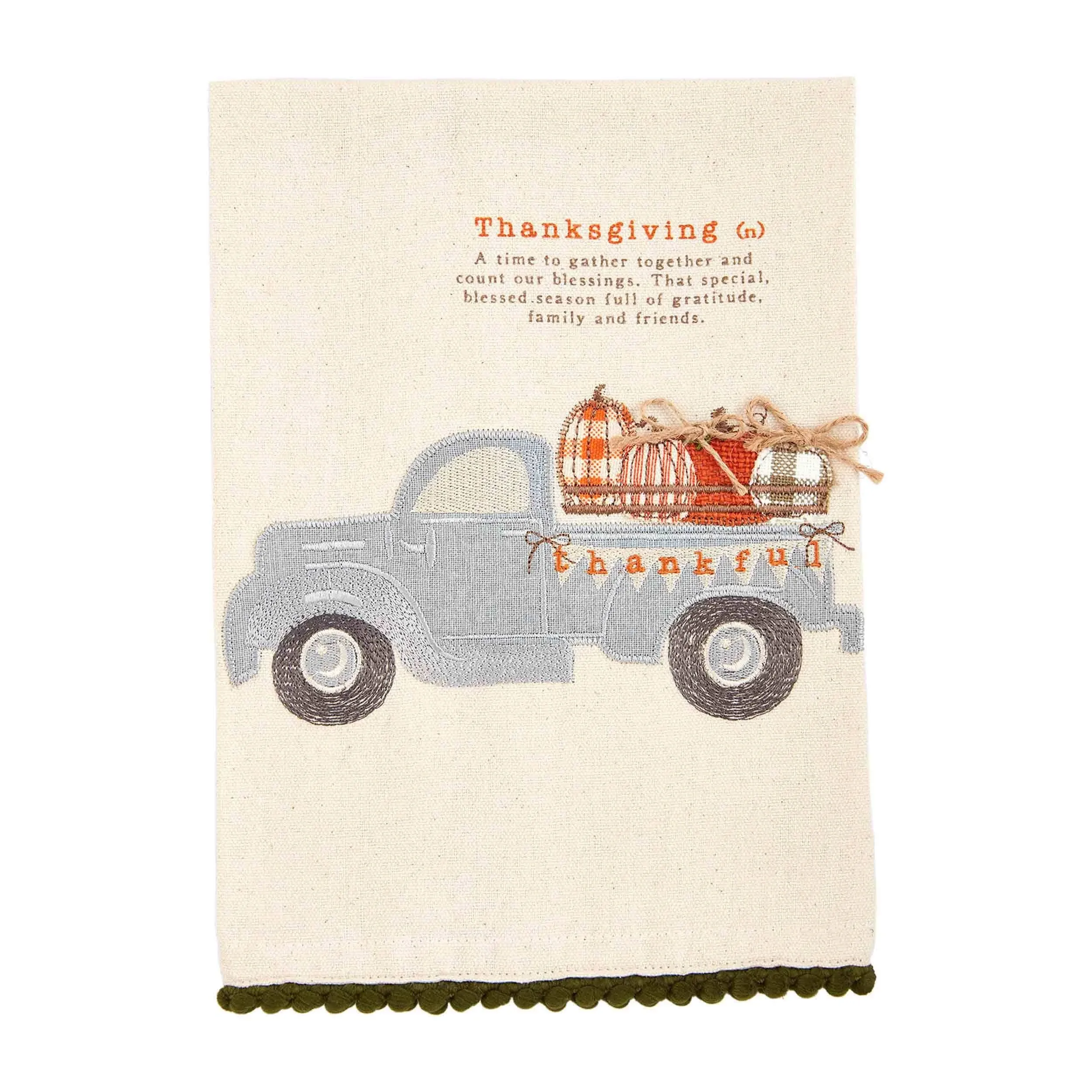 Thanksgiving Hand Towel | Mud Pie