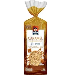 Quaker Rice Cakes, Caramel - 6.5 oz