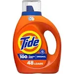 Tide Liquid Laundry Detergent, Original, 48 Loads, 63 fl oz