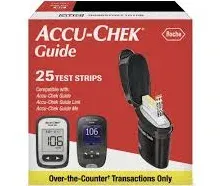 50 ACCU-CHEK Guide Test Strips New factory sealed 2025