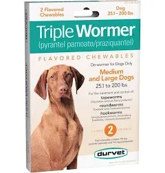 Durvet Triple Wormer for Large Dogs