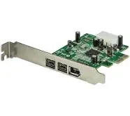 StarTech.com 3 Port 2b 1a 1394 PCI Express FireWire Card PEX1394B3