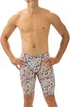 Men's Dolfin Uglies Allover Print Jammer Swimsuit, Size: 38, Be Kind