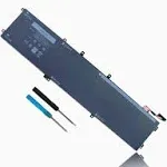 BE•SELL 97Wh 6gtpy Laptop Battery for Dell XPS 15 9560 9570 9550 7590 Precision 5510 5520 5530 Vostro 7500 5xj28 i7-7700HQ 5D91C GPM03 4GVGH 1P6KD