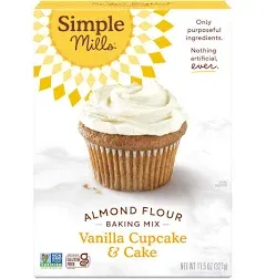 Simple Mills Almond Flour Baking Mix Gluten Free Chocolate Cake Mix 11.2 Oz