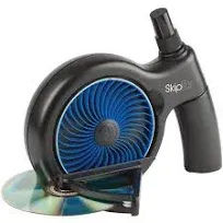 SkipDr Manual CD &amp; DVD Disc Repair System (Black/Blue) [New Cleaner] Audiophil