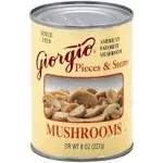 Giorgio Mushroom Pieces and Stems - 12/4 Ounce