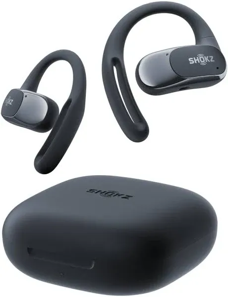 Shokz OpenFit Air Open-Ear True Wireless Earbuds in Black