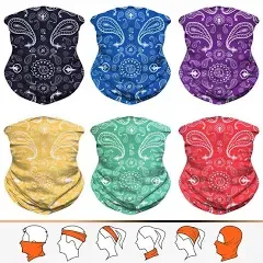 JOEYOUNG Headwear, Bandana, Neck Gaiter Head Wrap Headband Balaclava Magic Scarf