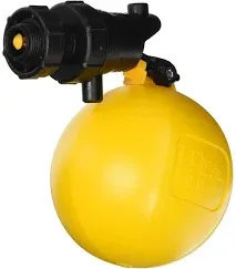 Jobe Valve J-RJV20, 3/4&#034;, Black/Yellow Rojo Float for Water Trough livestock