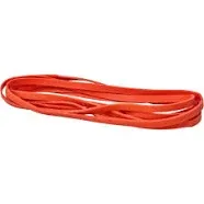 Alliance Rubber 96695 Industrial Quality Size #69 Red Packer Bands, 1 lb Box Contains Approx. 110 Duty Bands (6" x 1/4", Red)