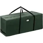 Elf Stor 1560 Premium Green Rolling Christmas Tree Storage Duffel Bag - 12 ft.