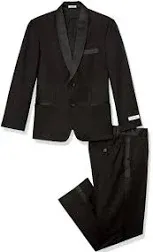 Calvin Klein Boys' 2-Piece Formal Tuxedo Suit Set