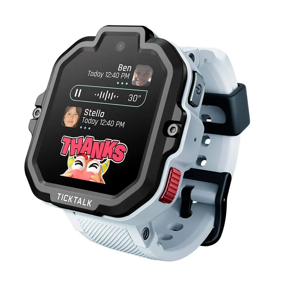 TickTalk5 Cellular Kids Smart Watch with GPS Tracker Video Calling Smart Watch for Kids with Parent Apps SOS 911 Calling