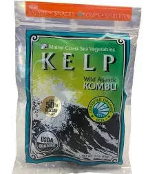 Maine Coast Kelp Wild Atlantic Kombu Organic Sea Vegetables