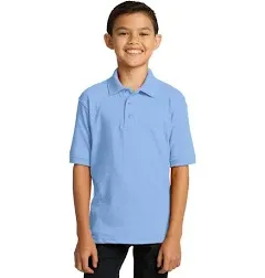 Port & Company ®  Youth Core Blend Jersey Knit Polo. KP55Y