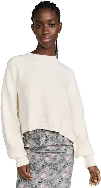 Free People Easy Street Crop Pullover