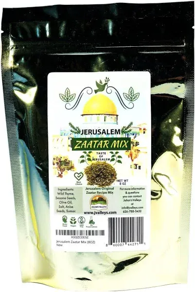 Julian's Valleys Jerusalem Zaatar Spice Mix