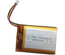 3.7v 1800mAh Battery Replacement for Corsair HS80 Headset Void Pro RGB HS70 P...