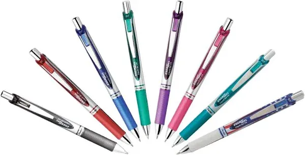 Pentel EnerGel Pearl Gel Pen - Conical - 0.7 mm - Blue