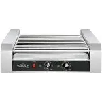 30 Hot Dog Roller Warmer Grill Cooker Machine, Commercial Grade, (11 Non-Stick R