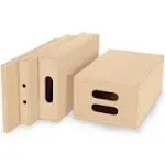 Proaim Set of 4 Apple Boxes for Studio, Film Set &amp; Photography (AB-SET4-WH)