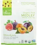 Fruit Bliss Organic Fruit Medley, Apricot, Fig & Plum - 5 oz bag