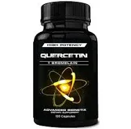 Querce-Tal™ Quercetin + Bromelain,120 Veg Capsules. High Potency w/Enhanced Absorption & Bioavailability. Supports Anti-Oxidant, Anti-Flare up Events, Heart Immune Health