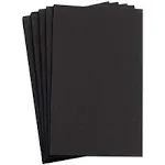 11x17 Black Cardstock Paper 80 lb Cover Card Stock 25 Pack