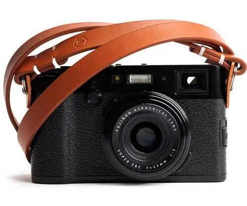 Evergreen Leather Camera Strap