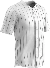 CHAMPRO Men's Ace Button Front Baseball Jersey Adult