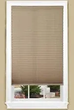 Dez Furnishings Cordless Light Filtering Pleated Shade QDWT340720