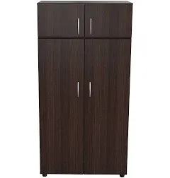 Inval Four Door Wardrobe/ Armoire