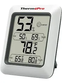 ThermoPro TP157 Hygrometer Indoor Thermometer for Home