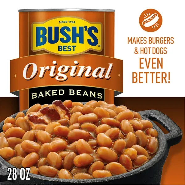 Bushs Best Baked Beans, Homestyle - 16 oz