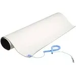 StarTech.com Anti-Static Mat - 25‚Äù x 27.5‚Äù Electrical Grounding Desk Pad - For Home or Work - Beige (M3013)