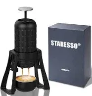 STARESSO Portable Coffee Maker, Specialty Travel Machine for Black Vg1