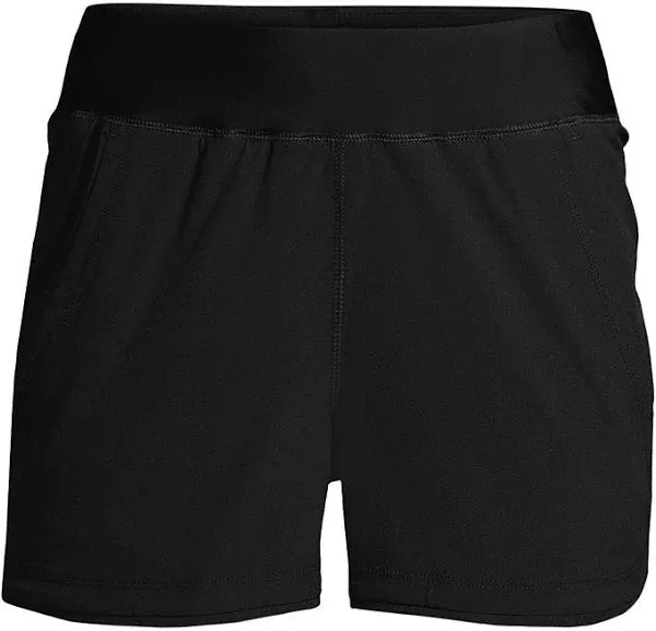 Lands' End Women's 3" Quick Dry Swim Shorts with Panty